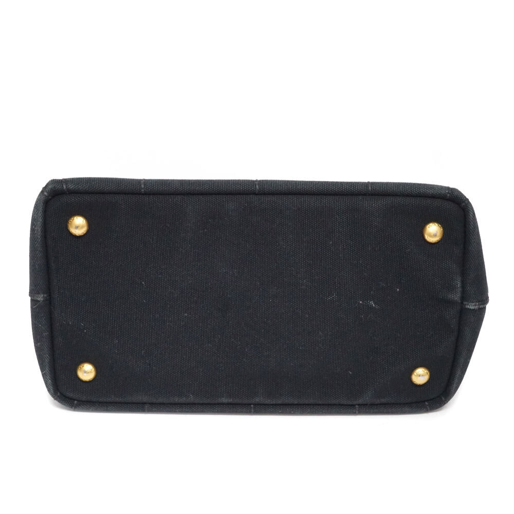 Prada Canapa Tote Bag Black - Picture 4 of 11